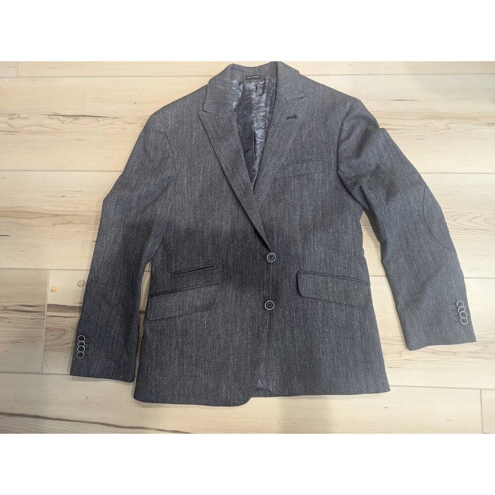 Joseph Abboud Joe Blazer Sport Coat Sports Jacket 40 Short Slim Fit Elbow Patch